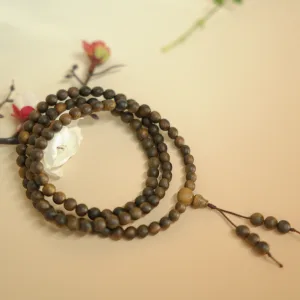 Vòng Tay Trầm Hương 108 hạt Kỳ Hải Nam Cao cấp