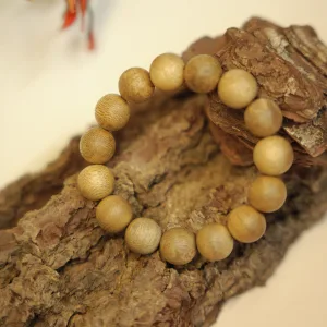 Vòng đeo tay Hạt đơn Trầm Tốc tự nhiên