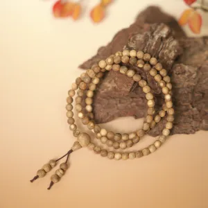 Vòng Trầm Hương Thiền Định 108 hạt – Trầm Tốc Vườn Tự nhiên