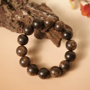 Vòng tay Hạt gỗ đơn Trầm hương Sánh Chìm Tự nhiên